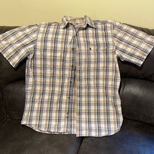 Men’s Carhartt short sleeve button up
